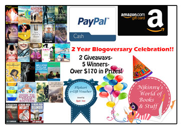 2 Year Blogoversary Celebration Giveaways!!~ 2 Giveaways, 5 Winners and Over $170 in Prizes!!!