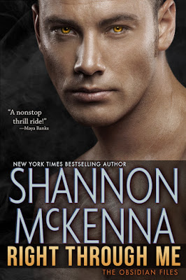 Book Review and Giveaway: Right Through Me (The Obsidian Files #1) by Shannon McKenna-NWoBS Blog