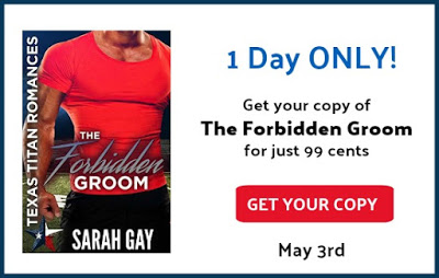 $25 Giveaway and 99c Sale: The Forbidden Groom by Sarah Gay - NWoBS Blog