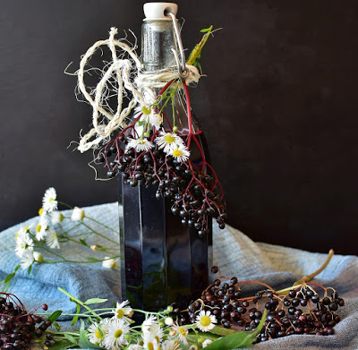 Marie’s Elderberry Cordial Recipe