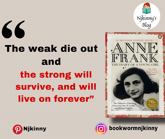 Best anne frank quotes that inspire, requite hope and instil strength on Njkinny's Blog