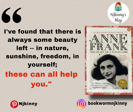 Best anne frank quotes that inspire, give hope and instil strength on Njkinny's Blog