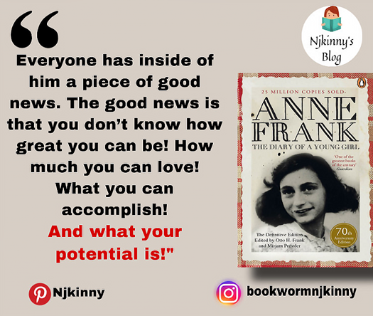 Best anne frank quotes that inspire, requite hope and instil strength on Njkinny's Blog