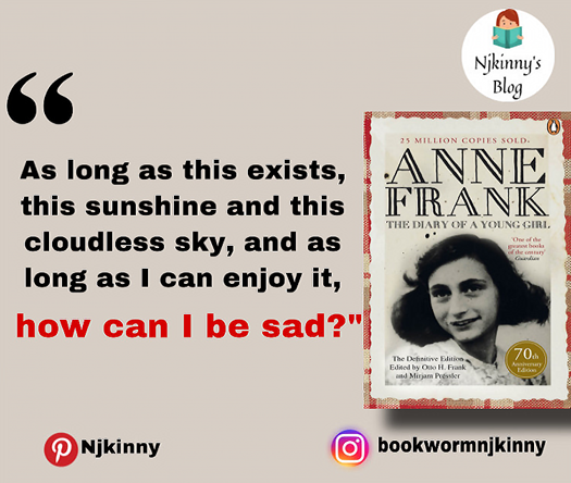 Best anne frank quotes that inspire, requite hope and instil strength on Njkinny's Blog