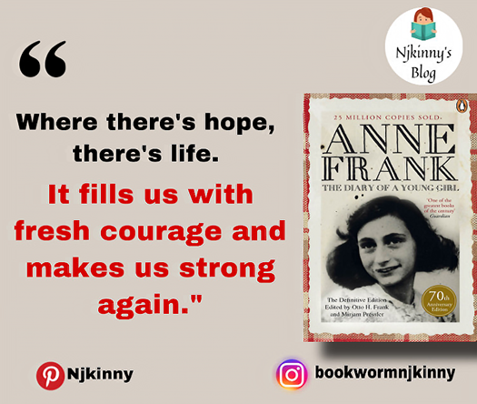 Best anne frank quotes that inspire, requite hope and instil strength on Njkinny's Blog
