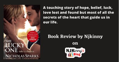 The Lucky One by Nicholas Sparks Romance Book Summary, Book Review, Book Quotes on Njkinny's Blog