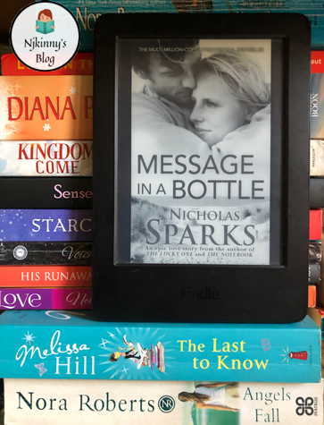 Message in a Bottle by Nicholas Sparks Romance Book Review and Book Quotes on Njkinny's Blog
