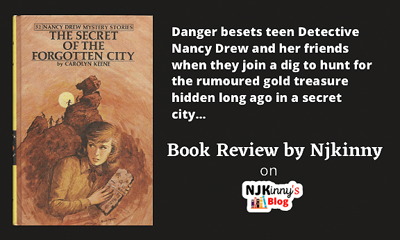 The Secret of the Forgotten City by Carolyn Keene (Nancy Drew Book 52) Book Review on Njkinny's Blog