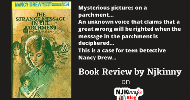 The Strange Message in the Parchment by Carolyn Keene Nancy Drew Book Review on Njkinny's Blog