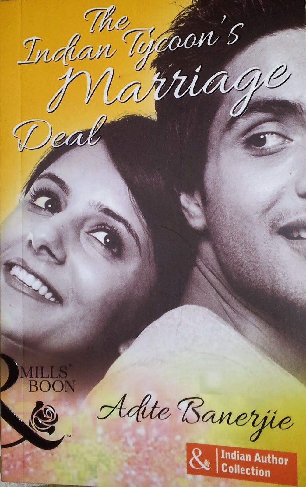 The Indian Tycoon's Marriage Deal by Adite Banerjie Book Review on Njkinny's Blog