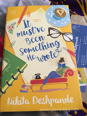 It Must've Been Something He Wrote by Nikita Deshpande Book Review on Njkinny's Blog