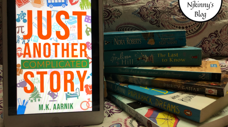 Just Another Complicated Story by M.K. Aarnik blurb, buy links on Njkinny's Blog