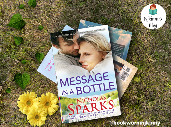 Message in a Bottle by Nicholas Sparks Romance Book Review, summary and Book Quotes on Njkinny's Blog