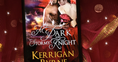 A Dark and Stormy Knight by Kerrigan Byrne Review, blurb, favourite quotes and giveaway on Njkinny's Blog