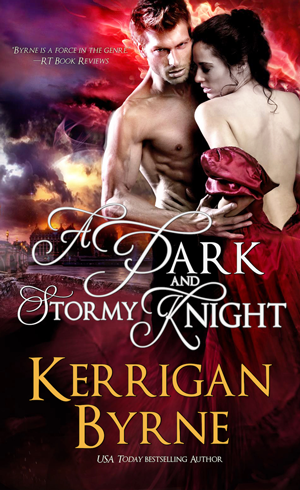 A Dark and Stormy Knight by Kerrigan Byrne Review, blurb, favourite quotes and giveaway on Njkinny's Blog