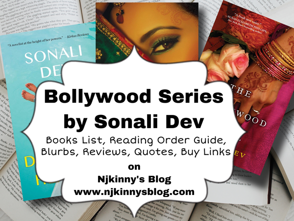 Books in Bollywood Series by Sonali Dev, reviews, quotes on Njkinny's Blog