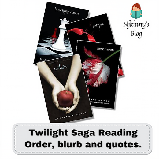 Twilight Saga by Stephenie Meyer books in Order