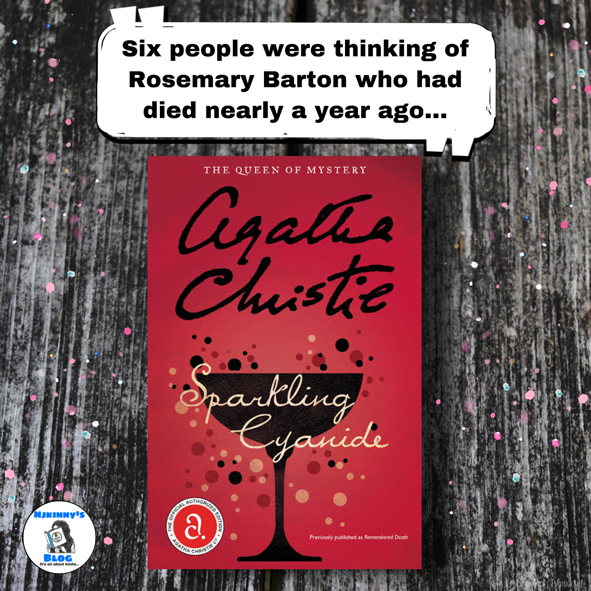Sparkling Cyanide by Agatha Christie Review, quotes on Njkinny's Blog