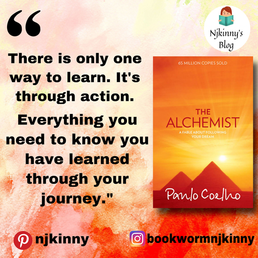 8 Best The Alchemist Quotes by Paulo Coelho that are to live by on Njkinny's Blog