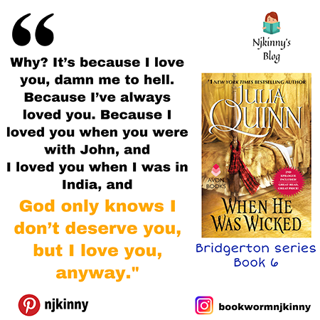 Best Bridgerton Series Book Quotes by Jullia Quinn on Njkinny's Blog