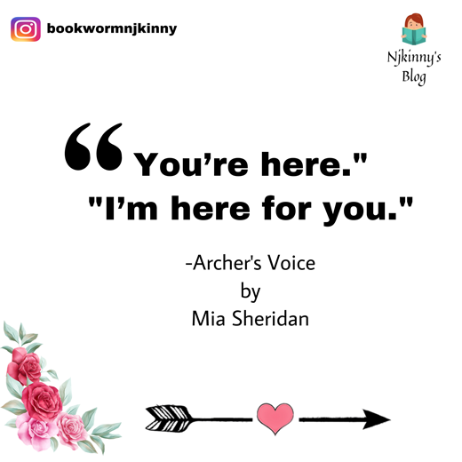 16 Best Love Quotes from Archer's Voice by Mia Sheridan Romance Book Quotes on Njkinny's Blog