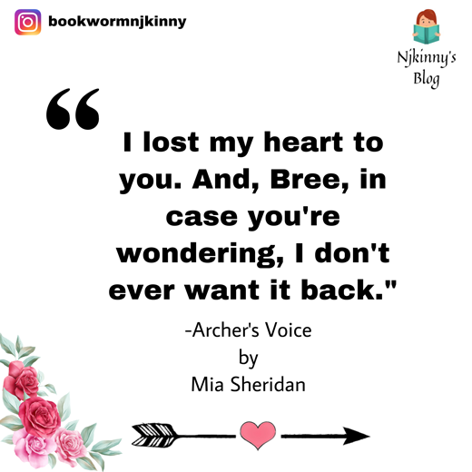 16 Best Love Quotes from Archer's Voice by Mia Sheridan Romance Book Quotes on Njkinny's Blog