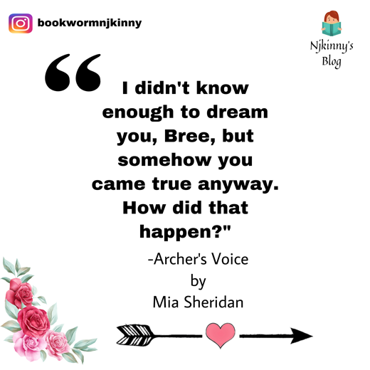 16 Best Love Quotes from Archer's Voice by Mia Sheridan Romance Book Quotes on Njkinny's Blog