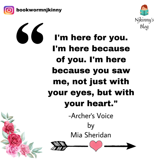 16 Best Love Quotes from Archer's Voice by Mia Sheridan Romance Book Quotes on Njkinny's Blog