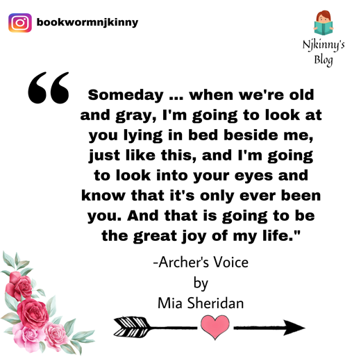 16 Best Love Quotes from Archer's Voice by Mia Sheridan Romance Book Quotes on Njkinny's Blog