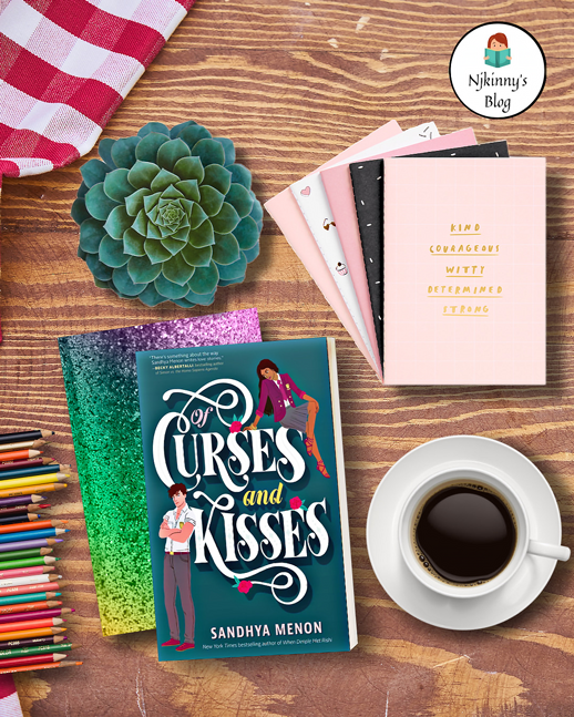 publication history, genre, book summary, quotes, other similar book recommendations and book review of "Of Curses and Kisses" by Sandhya Menon on Njkinny's Blog