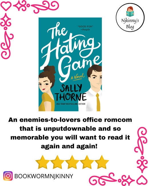 The Hating Game by Sally Thorne Book Review on Njkinny's Blog