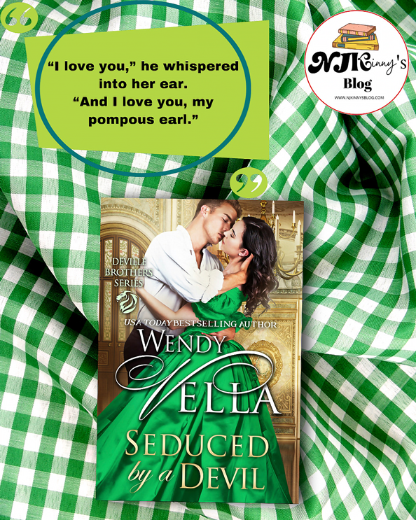 Seduced by a Devil by Wendy Vella Book Review on Njkinny's Blog