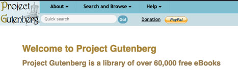 Project Gutenberg. Tried and Tested Websites to Download FREE books on Njkinny's Blog