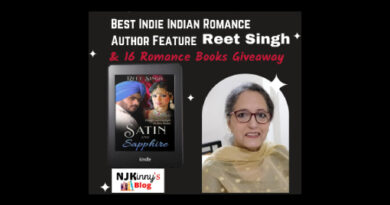 Indie Indian Romance Author Reet Singh bio, books, book reviews, book quotes and book recommendations on Njkinny's Blog