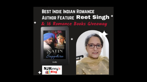 Indie Indian Romance Author Reet Singh bio, books, book reviews, book quotes and book recommendations on Njkinny's Blog