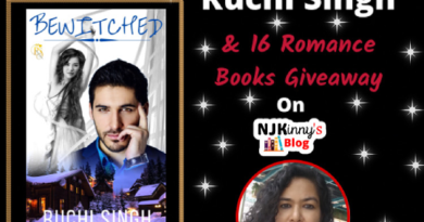 Meet Author Ruchi Singh, check out her romance books and enter giveaway to win must read romance books on Njkinny's Blog