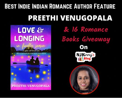 Author Preethi Venugopala Bio, Books and Book Giveaway on Njkinny's Blog