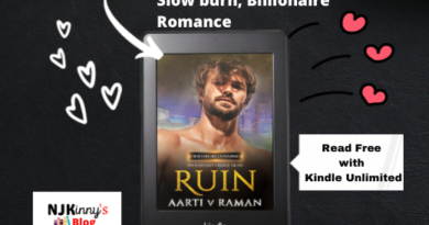 Ruin by Aarti V Raman Book Review on Njkinny's Blog
