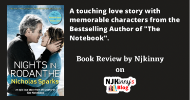 Nights in Rodanthe by Nicholas Sparks Book Review, Book Summary, Book Quotes on Njkinny's Blog