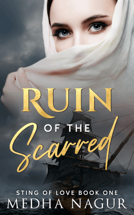 Ruin of the Scarred by Medha Nagur Book Cover and Book Spotlight on Njkinny's Blog