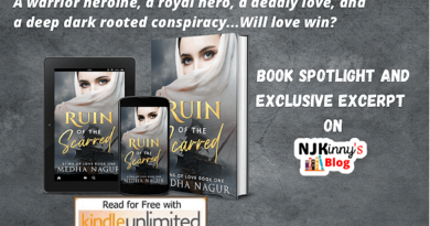 Ruin of the Scarred by Medha Nagur Book Spotlight, Book Excerpt, Characters, Blurb, author bio on NJkinny's Blog