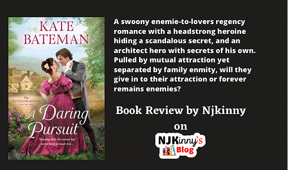 A Daring Pursuit by Kate Bateman Book Summary, Book Review, Book Quotes, Reading Age, Genre, Publication Date, Book Series on Njkinny's Blog