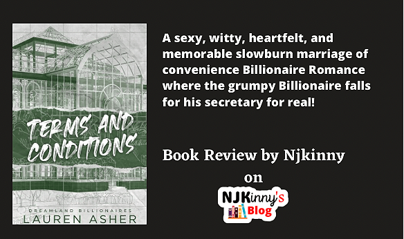 Terms and Conditions by Lauren Asher Book Summary, Book Quotes, Book Review, Dreamland Billionaires Book Series on Njkinny's Blog