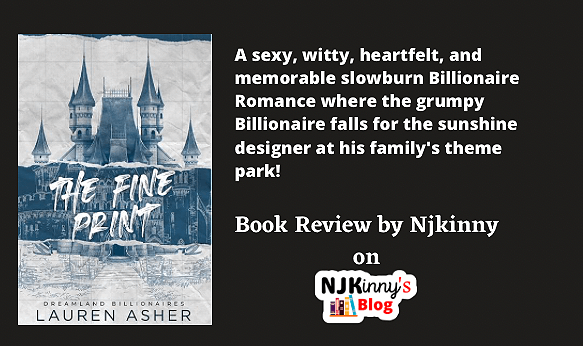 The Fine Print by Lauren Asher Book Review, Book Quotes, Book Summary, "Dreamland Billionaires" Book Series on Njkinny's Blog