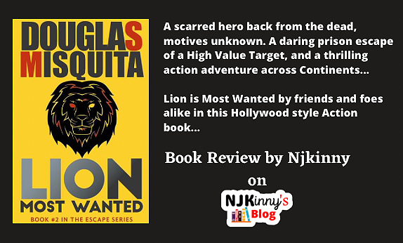 Lion - Most Wanted by Douglas Misquita Book Review, Book Cover, Book Summary on Njkinny's Blog