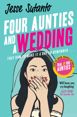 Four Aunties and a Wedding by Jesse Sutanto Book Cover