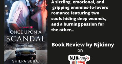 Once Upon a Scandal by Shilpa Suraj Book Review, Book Summary, Book Quotes, Genre, Age Rating, Cover, Book Series on Njkinny's Blog