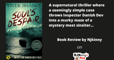 Book summary, book quotes, genre, reading age, and book review of Soul's Despair by Vivek Bhanot on Njkinny's Blog.