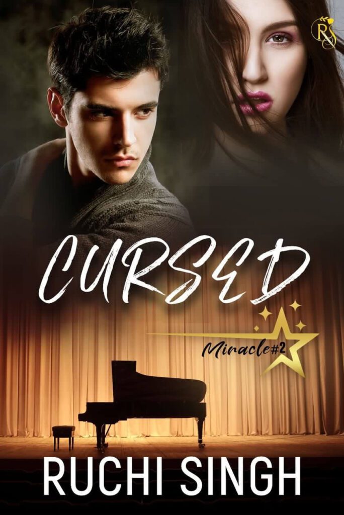 Cursed by Ruchi Singh Book Cover, Book Review, Book Summary, Book Quotes, Genre, Reading Age, Release date, Miracle Book Series reading order on Njkinny's Blog.