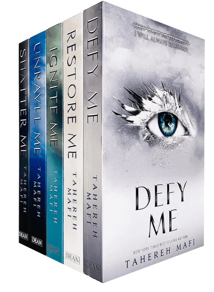 Shatter Me Book Series by Tahereh Mafi Reading Order on Njkinny's Blog
